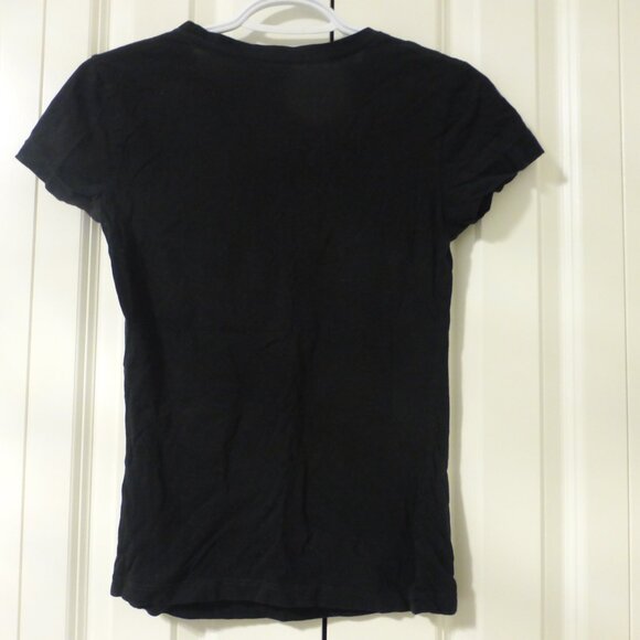 THE SIMPSONS black fitted graphic print baby tee - Picture 3 of 4